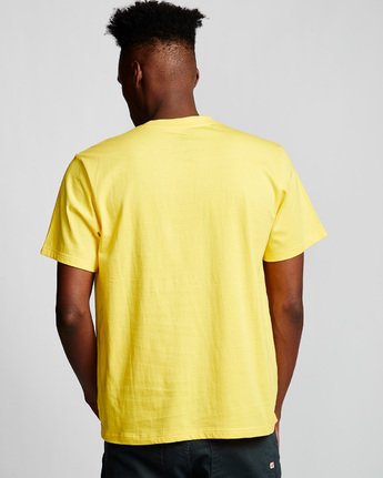 2 Blazin - Short Sleeve T-Shirt for Men Yellow Q1SSA6ELF9 Element