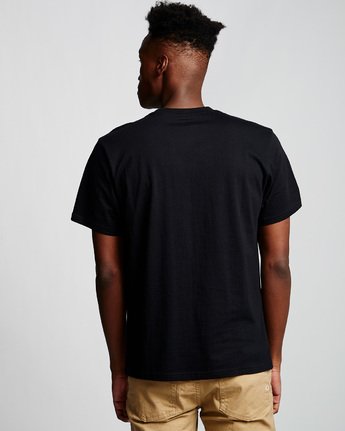 2 Seal - Short Sleeve T-Shirt for Men Black Q1SSA8ELF9 Element