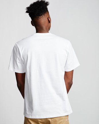 2 Seal - Short Sleeve T-Shirt for Men White Q1SSA8ELF9 Element