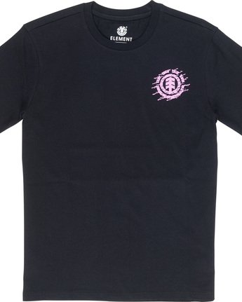 5 Liquid Icon - T-Shirt Black Q1SSB5ELF9 Element