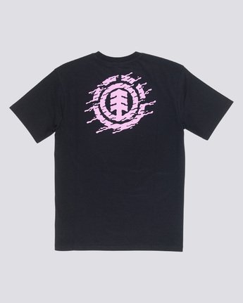 4 Liquid Icon - T-Shirt Black Q1SSB5ELF9 Element
