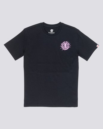 3 Liquid Icon - T-Shirt Black Q1SSB5ELF9 Element