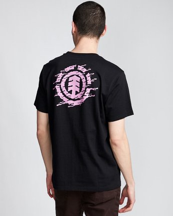 2 Liquid Icon - T-Shirt Black Q1SSB5ELF9 Element