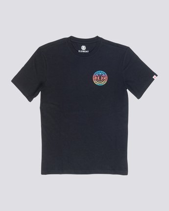 3 Seal Gradient - T-Shirt Black Q1SSB6ELF9 Element