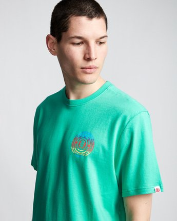 1 Seal Gradient - T-Shirt Green Q1SSB6ELF9 Element