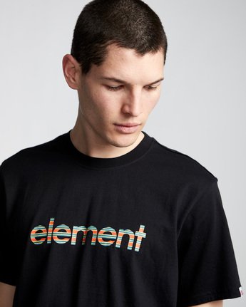 1 Eddie - T-Shirt Black Q1SSB7ELF9 Element