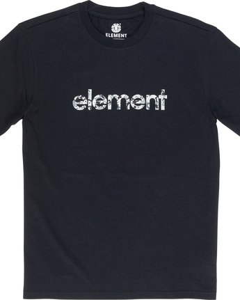 4 Verse - T-Shirt Black Q1SSB8ELF9 Element