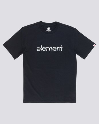 3 Verse - T-Shirt Black Q1SSB8ELF9 Element