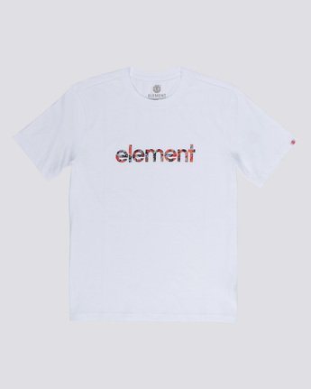 3 Verse - T-Shirt White Q1SSB8ELF9 Element