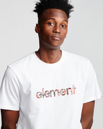 1 Verse - T-Shirt White Q1SSB8ELF9 Element