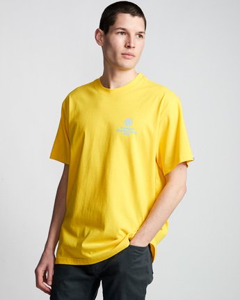 0 Chrome - T-Shirt Yellow Q1SSC1ELF9 Element