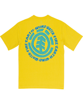 6 Dotted - T-Shirt Yellow Q1SSC2ELF9 Element