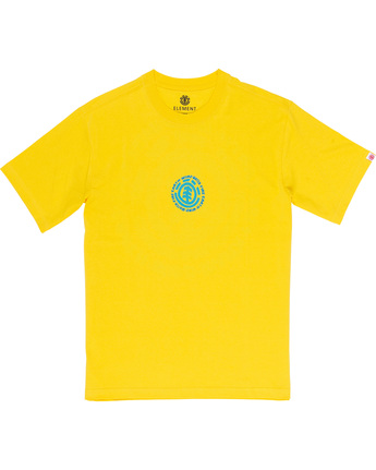 5 Dotted - T-Shirt Yellow Q1SSC2ELF9 Element