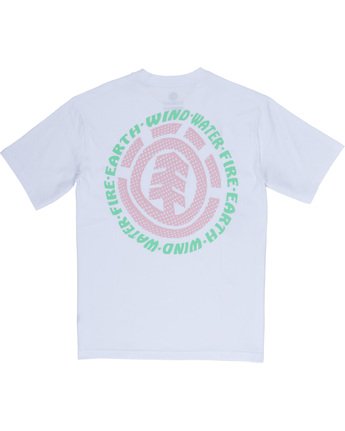 6 Dotted - T-Shirt White Q1SSC2ELF9 Element