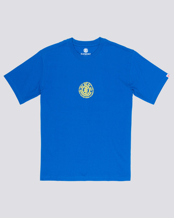 3 Dotted - T-Shirt Blue Q1SSC2ELF9 Element
