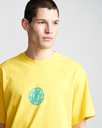 1 Dotted - T-Shirt Yellow Q1SSC2ELF9 Element