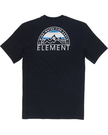 6 Odyssey - T-Shirt Black Q1SSC8ELF9 Element