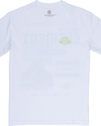 5 Discover - T-Shirt White Q1SSC9ELF9 Element