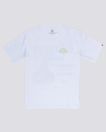 3 Discover - T-Shirt White Q1SSC9ELF9 Element
