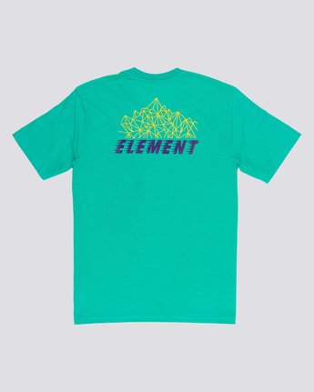 4 System - T-Shirt Green Q1SSD5ELF9 Element