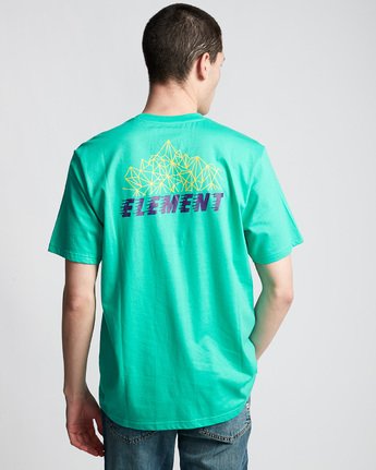 2 System - T-Shirt Green Q1SSD5ELF9 Element