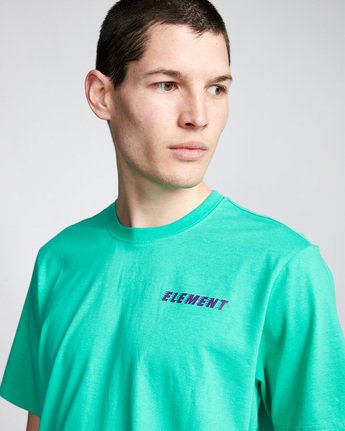 1 System - T-Shirt Green Q1SSD5ELF9 Element