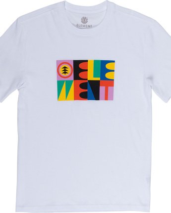 4 Barren - T-Shirt White Q1SSD6ELF9 Element
