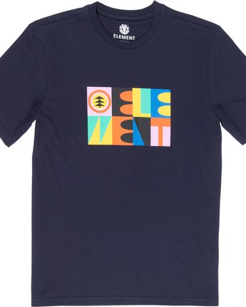 4 Barren - T-Shirt Blue Q1SSD6ELF9 Element