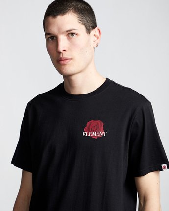 1 Burst - T-Shirt Black Q1SSE1ELF9 Element