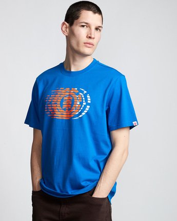 0 Victory - T-Shirt Blue Q1SSE2ELF9 Element