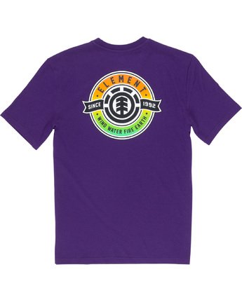 6 Medallian - T-Shirt Purple Q1SSE3ELF9 Element