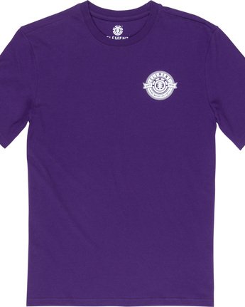 5 Medallian - T-Shirt Purple Q1SSE3ELF9 Element