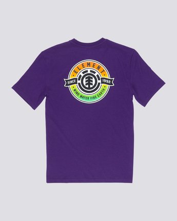 4 Medallian - T-Shirt Purple Q1SSE3ELF9 Element
