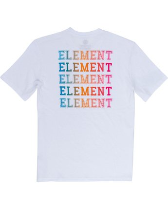 6 Drop - T-Shirt White Q1SSE4ELF9 Element