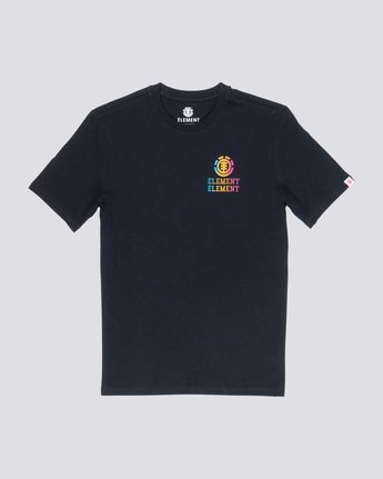 3 Drop - T-Shirt Black Q1SSE4ELF9 Element