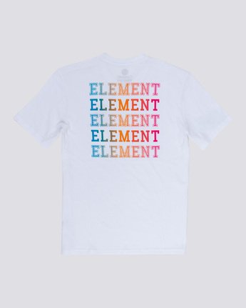 4 Drop - T-Shirt White Q1SSE4ELF9 Element