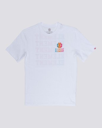 3 Drop - T-Shirt White Q1SSE4ELF9 Element