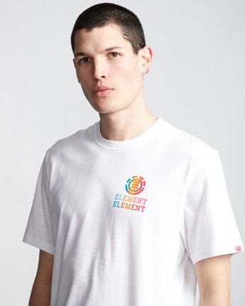 1 Drop - T-Shirt White Q1SSE4ELF9 Element