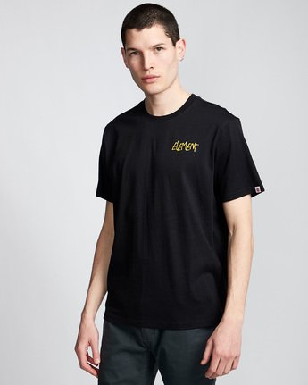 0 Devote - T-Shirt Black Q1SSE6ELF9 Element