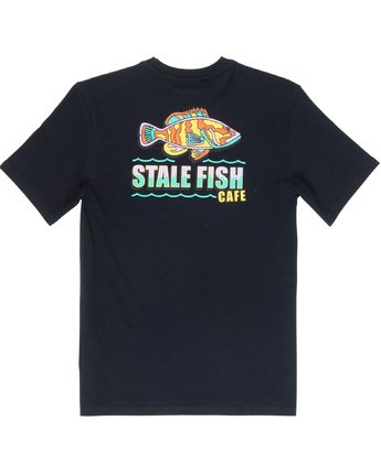 6 Stale Fish - T-Shirt Black Q1SSE8ELF9 Element