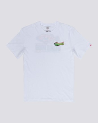 2 Stale Fish - T-Shirt White Q1SSE8ELF9 Element