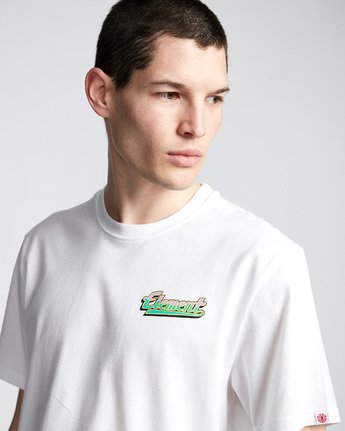 0 Stale Fish - T-Shirt White Q1SSE8ELF9 Element