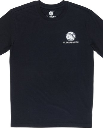 5 Delivery - T-Shirt Black Q1SSE9ELF9 Element