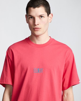 1 Oversize - T-Shirt Pink Q1SSF1ELF9 Element