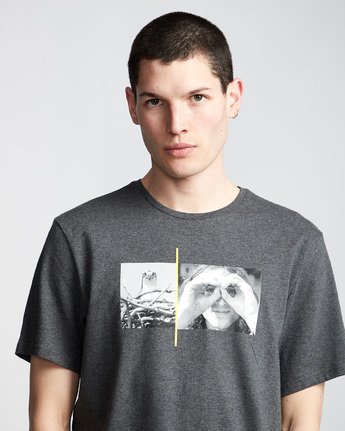 1 Hawk Smith - T-Shirt Gray Q1SSF4ELF9 Element