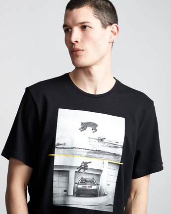 1 Bobcat Westgate - T-Shirt Black Q1SSF5ELF9 Element