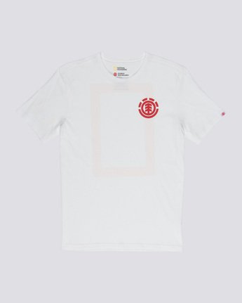 3 Unison - T-Shirt White Q1SSG1ELF9 Element