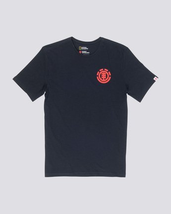 3 Unison - T-Shirt Black Q1SSG1ELF9 Element