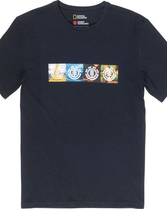 4 Horizontal Seasons - T-Shirt Black Q1SSG2ELF9 Element