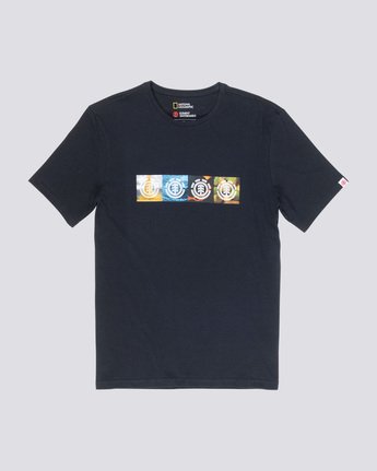 3 Horizontal Seasons - T-Shirt Black Q1SSG2ELF9 Element